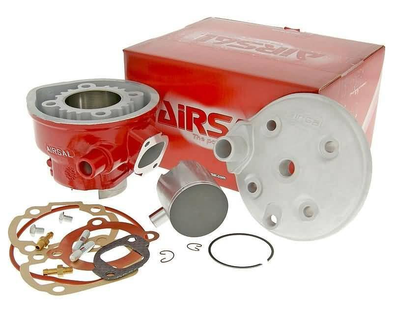Airsal Xtreme 70ccm-es alumínium hengerszett (Fekvõhengeres Minarelli LC - 12mm)