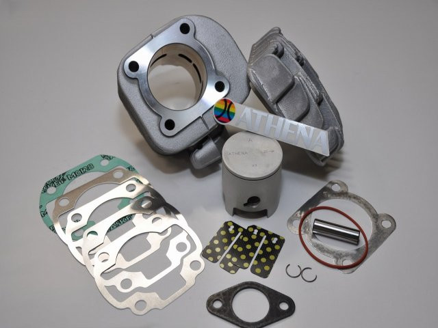 Athena Racing 70ccm-es alumínium hengerszett (10mm) (Fekvõhengeres Minarelli AC)