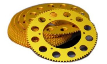 KF STANDARD SPROCKET 85 TEETH GOLD ANODIZED