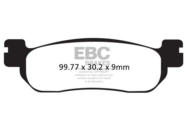 EBC Carbon fékbetét (FD214)