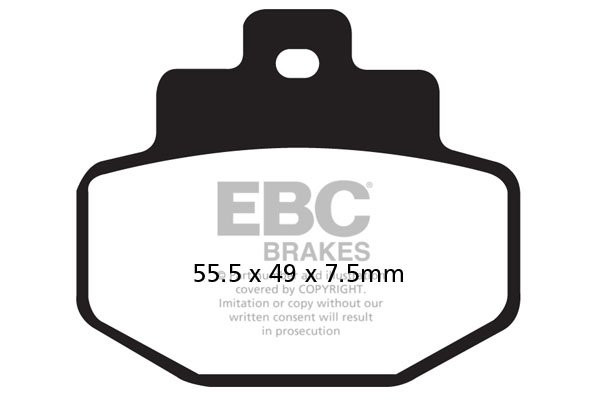 EBC Carbon fékbetét (FD263)
