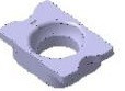 CCS BUSH 0,5 DEGREE 10MM WHITE GALVANIZED