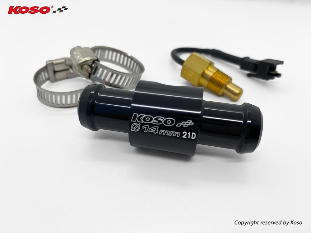 Koso vízhõfokmérõ szenzor adapter (Többféle méretben!) - 16mm