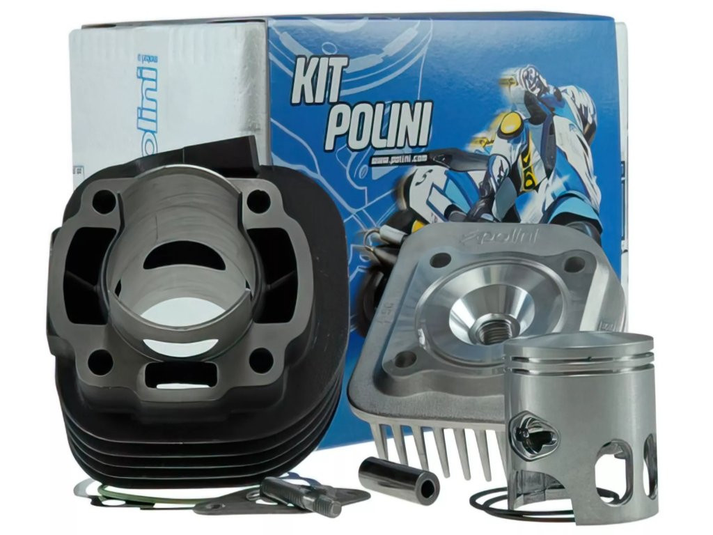 Polini Sport 70ccm-es öntöttvas hengerszett (Fekvőhengeres Minarelli AC - 12mm)