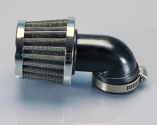 Polini fémhálós sportlégszűrő (Többféle kivitelben) - 34mm / Kicsi / Döntött 90°