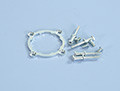 Polini starter bite plate with screws Thor 80