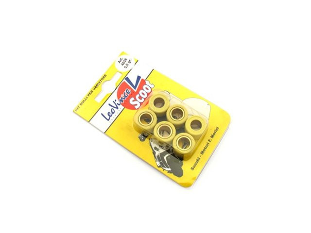 LeoVince 17x12mm-es görgőszett (Többféle súlyban!) 4,0 gr.
