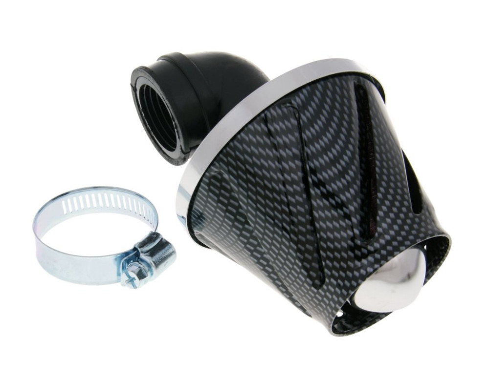 TNT Helix Power sportlégszûrõ (Többféle kivitelben!) - Karbon - 90° - 28-35mm
