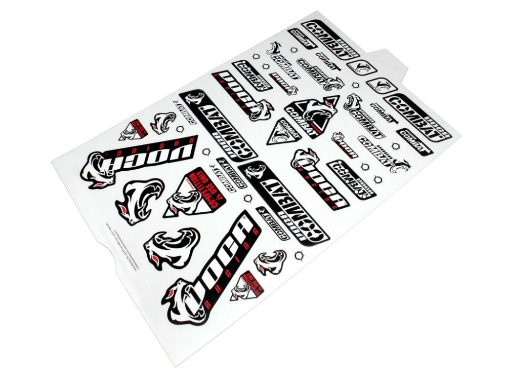 Voca Racing matricaszett (Jobb-Bal oldal - 38x60cm) (46db matrica)