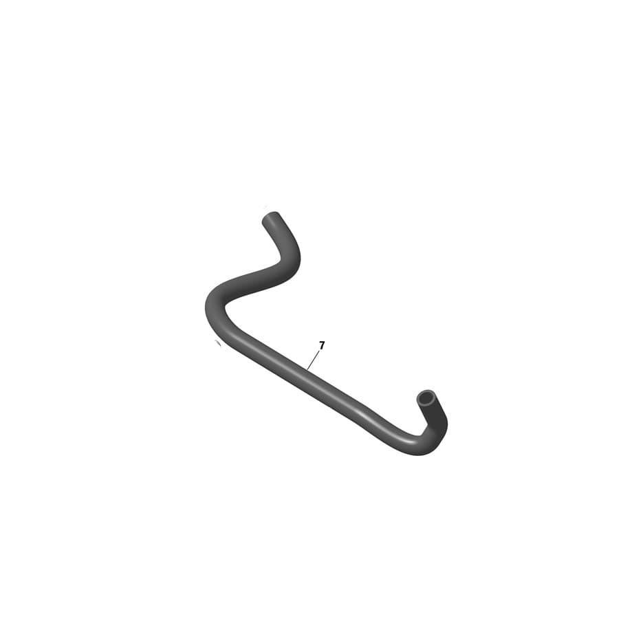 COOLING-WATER HOSE DIN 7341108/720MM