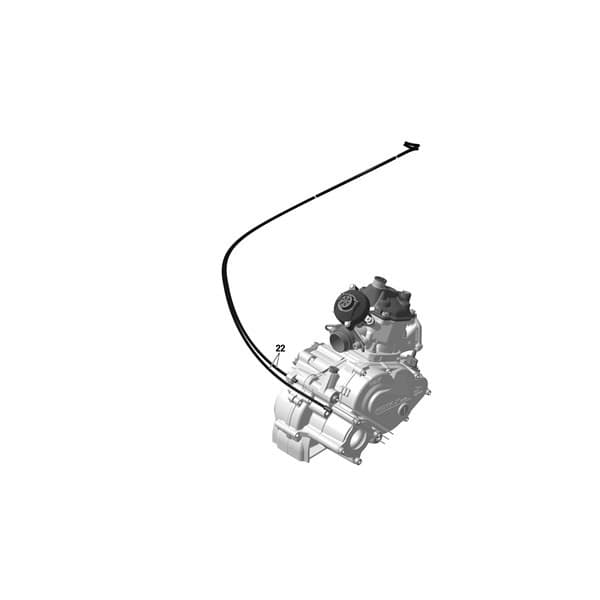 CABLE BOWDEN ASSY.