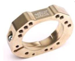 R MOD. MAGNESIUM BEARING BUSH SUPPORT Ø80MM for Ø40-50mm axle
