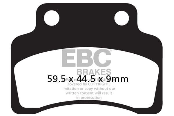 EBC Blackstuff Kevlar-Aramid fékbetét (FD175)