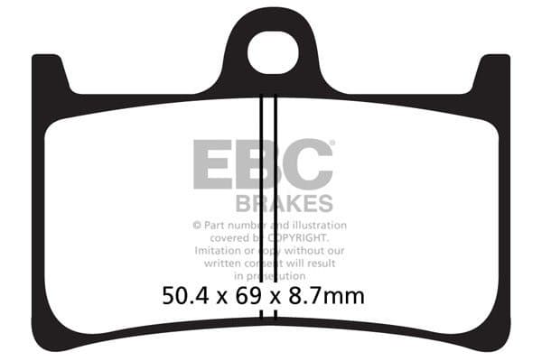 EBC Carbon fékbetét (FD178)