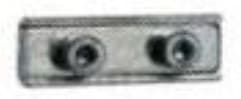 2 SCREWS CLAMP ACCELERATOR WIRE
