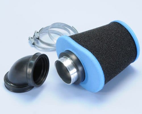 Polini Big Evolution II. sportlégszűrő (90fokos adapterrel - 48mm)
