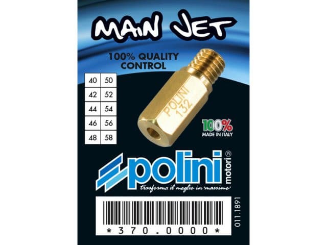 Polini 10db-os főfúvóka szett (Keihin) (Többféle kivitelben!) - 40 - 58