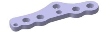 ADAPTOR BRAKE PEDAL PLATE FORFOOTREST SYSTEM