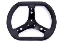 "FASTER" Ø320MM STEERING WHEEL - steel spokes