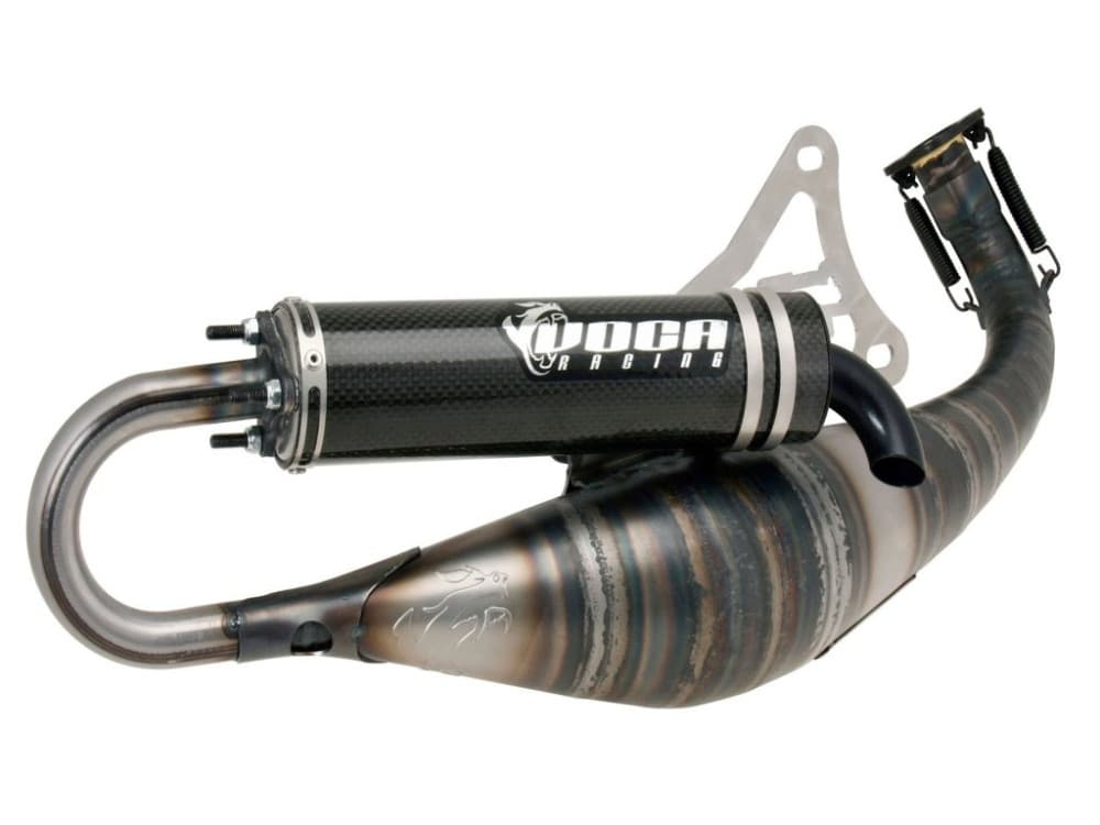 Voca Combat 70/80ccm-es versenykipufogó (Fekvõhengeres Minarelli)