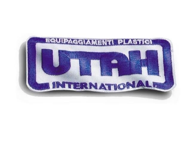 Polini "Utah international" hímzett textil (11 x 5cm)