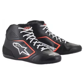   2022 TECH-1 K START V2 SHOES BLACK WHITE RED ALPINESTARS 37-es