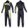 ADULT KMX-9 V2 GRAPHIC 3 SUIT BLACK - FLUO YELLOW 40-es