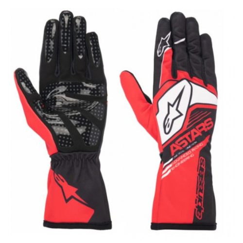 2023 TECH0 K RACE V2 GLOVES RED BLACK L-es