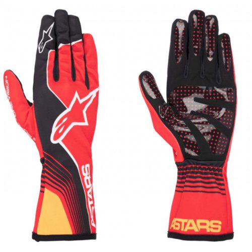 2023 TECH0 K RACE V2 GLOVES ROSSO MANDARINO L-es