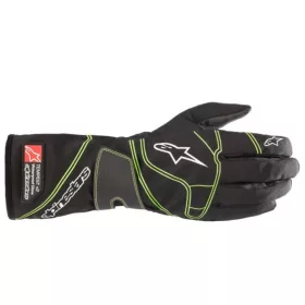   2021 ADULT TEMPEST V2 WATERPROOF GLOVES - BLK FLUO GREEN XL-ES