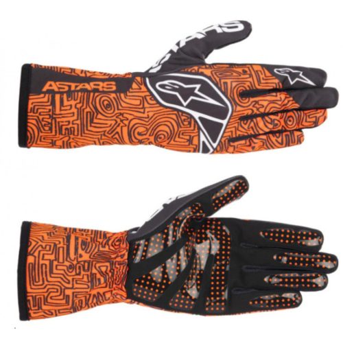 2023 TECH0 K RACE V2 GLOVES ORANGE FLUO L-es