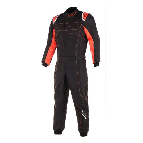 MX9 V2 ALPINESTARS SUIT BLACK - FLUO RED BABY 130-as