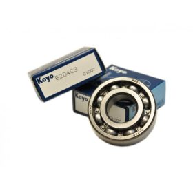 Koyo fõtengelycsapágy (6204-C3-MET - fémkosaras)