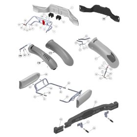 (34) C3 REAR SPOILER SIDE PART