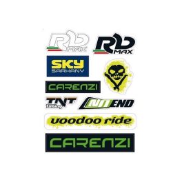 Carenzi Racing matrica szett (210x300mm)
