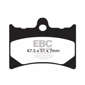 EBC Blackstuff Kevlar-Aramid fékbetét (FD118)