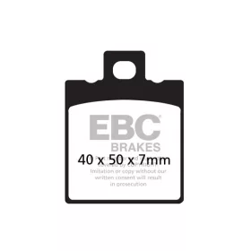 EBC Blackstuff Kevlar-Aramid fékbetét(FD012)