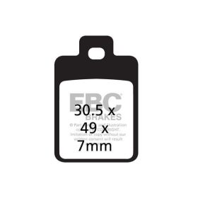 EBC Blackstuff Kevlar-Aramid fékbetét