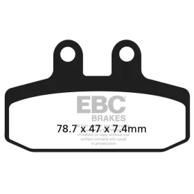 EBC Blackstuff Kevlar-Aramid fékbetét(FD074)