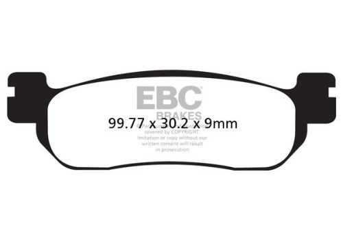 EBC Carbon fékbetét (FD214)