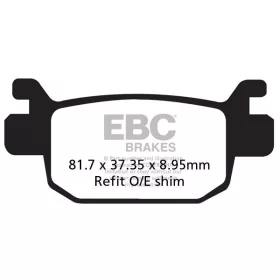 EBC Carbon fékbetét (FD345)