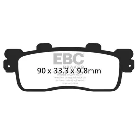 EBC Carbon fékbetét (FD438)