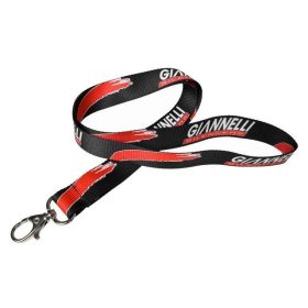 Giannelli nyakba akasztható kulcstartó (Fekete / Piros)
