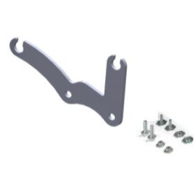 SUPPORT KIT MINIKART CHAIN GUARD - with screws