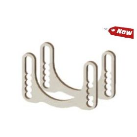   MINIKART ADJUSTABLE ROLLER HOUSING SUPPORT PLATE KIT (2 pcs.)