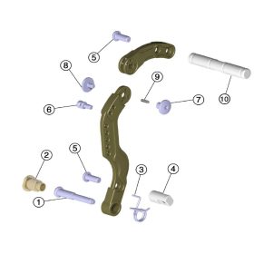 (4) STOP PEDAL BUSH R MOD.