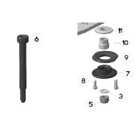 (8) SCREW CYLINDRICAL HEAD M4x12MM