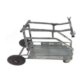 IPK KART TROLLEY WITH LIFTING SYSTEM with full rubber tires