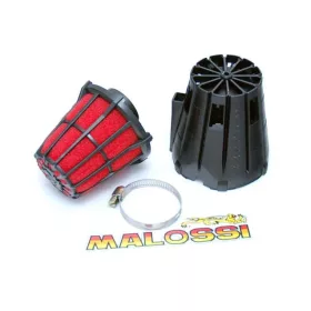   Malossi E5 védőházas sportlégszűrő (38mm) (Többféle változatban!) - 38mm - Fekete