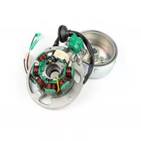   Motoforce komplett gyújtás (alaplap + lendkerék) (Fekvőhengeres Minarelli)